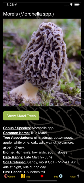 Image 0 for Iowa Mushroom Forager Map…