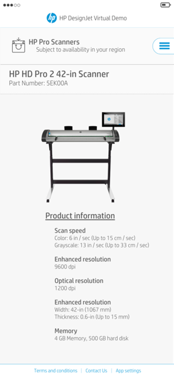 Image 3 for HP DesignJet Virtual Demo