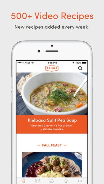 Imagen 0 para Panna: Video Recipes & Cl…