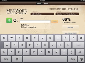 Imagen 1 para MedWord Master Free