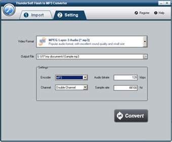 Imagen 0 para ThunderSoft Flash to MP3 …
