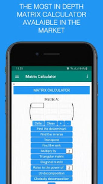 Image 1 for Matrix Calculator | Step …