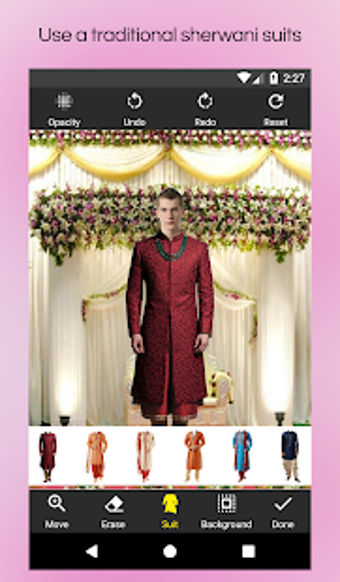 Image 0 for Men Sherwani Photo Suit E…