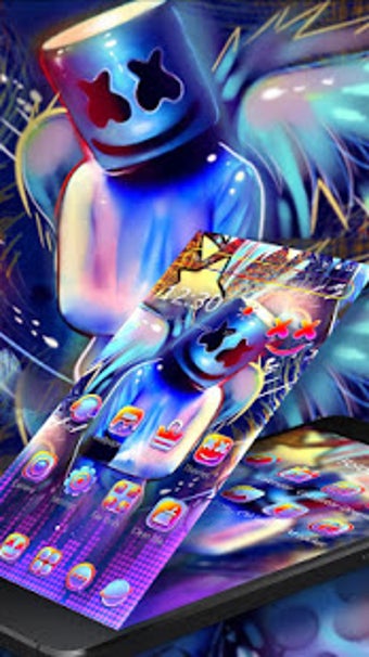 Image 3 for Neon DJ Marshmallow Theme