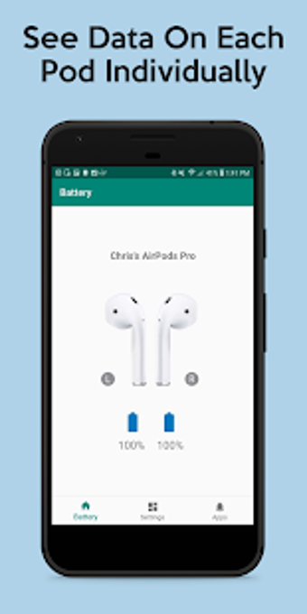 Imagen 2 para PodAir - AirPods Battery …
