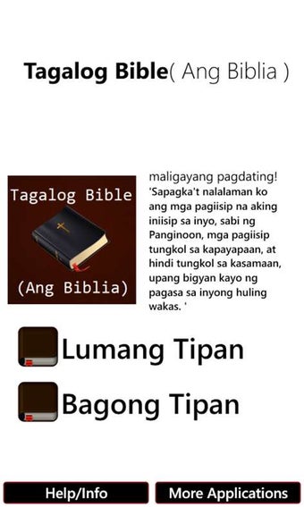 Imagen 1 para Tagalog Bible ( Ang Bibli…