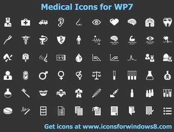 Image 0 for Medical Icons for WP7