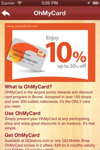 Image 0 for OhMyFood Brunei (Powered …