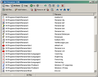 Imagen 2 para Ant Renamer Portable