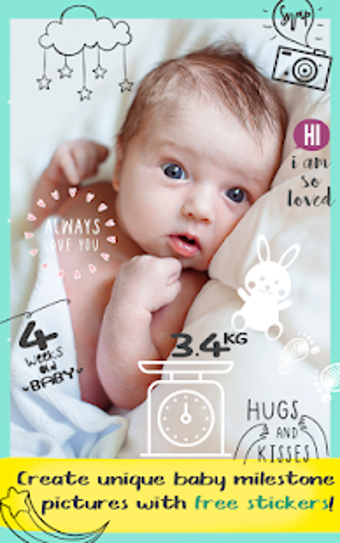 Image 0 for Baby Milestone  Photo Edi…