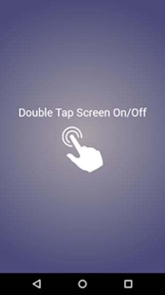 Image 0 for Double Tap Screen On/Off