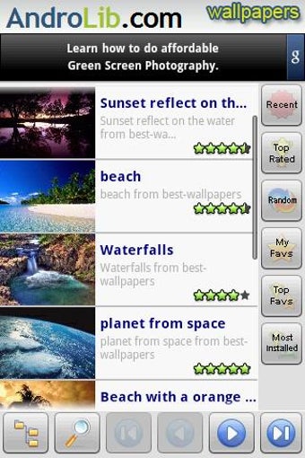 Imagen 1 para AndroLib Wallpapers