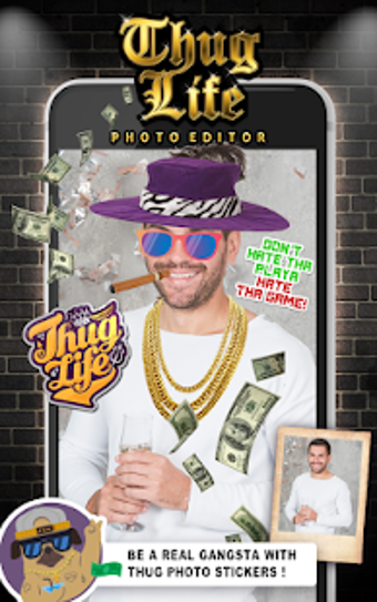 Imagen 2 para Thug Life Photo Editor