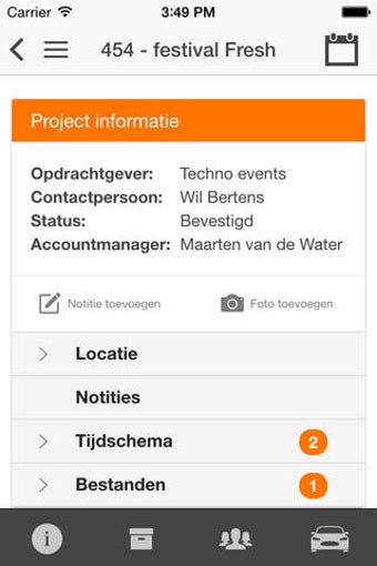 Image 0 for Rentman mobile