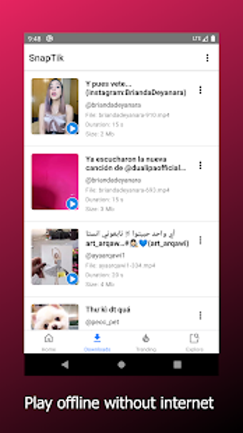 Imagen 0 para SnapTik -Video Downloader…