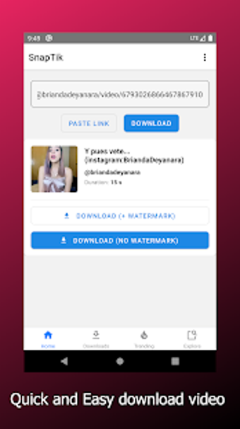 Imagen 3 para SnapTik -Video Downloader…