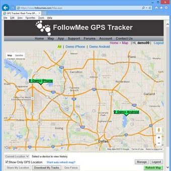 Image 0 for GPS Tracker by FollowMee …
