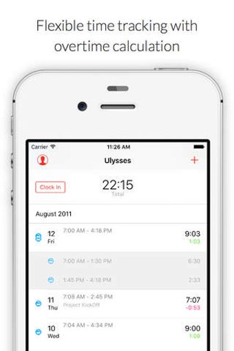 Image 0 for WorkTimes - Time Tracking…
