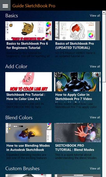 Imagen 2 para Guide SketchBook Pro for …