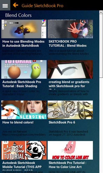 Imagen 1 para Guide SketchBook Pro for …