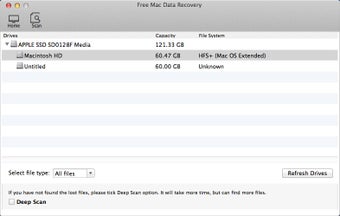 Imagen 1 para Free Mac Data Recovery