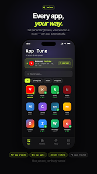 Imagen 0 para AppTune  Per-App Settings