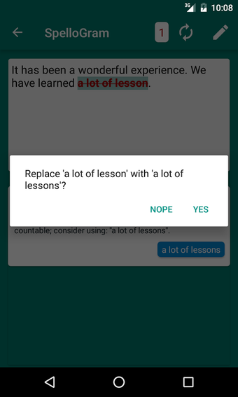 Imagen 1 para Simple Grammar & Spell Ch…