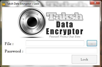Image 0 for Taksh Data Encryptor