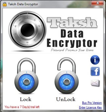 Image 1 for Taksh Data Encryptor