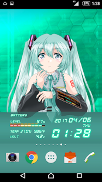 Image 3 for Miku 2D Anime LiveWallpap…