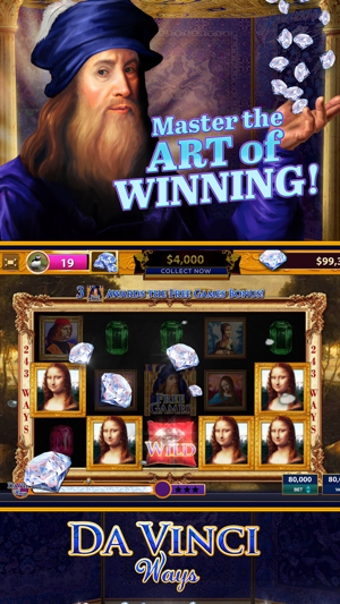 Imagen 1 para Da Vinci Diamonds Casino