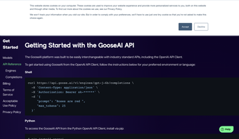 Image 0 for Goose.ai
