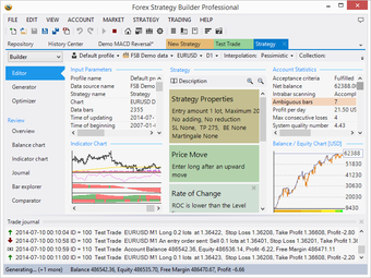 Imagen 0 para Forex Strategy Builder Pr…