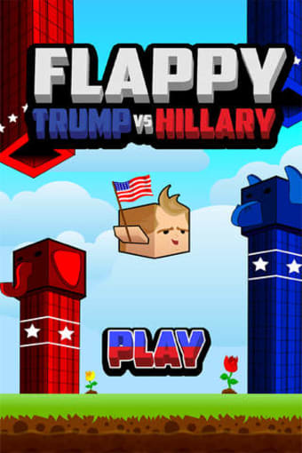 Image 0 for Flappy Donald Trump vs. H…