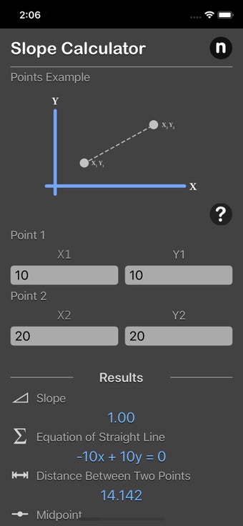 Image 0 for Slope Calculator Plus