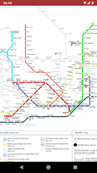 Image 1 for Metro Map: Istanbul (Offl…