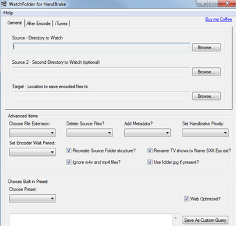 Imagen 0 para WatchFolder for Handbrake