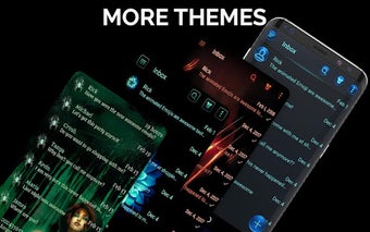Imagen 0 para Dark Mode SMS Messenger T…