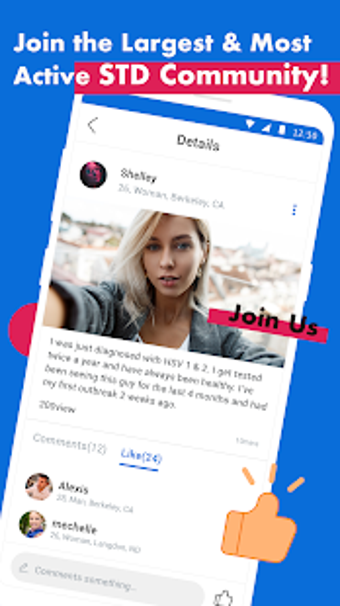 Imagen 1 para Herpes & STD Dating: Meet…
