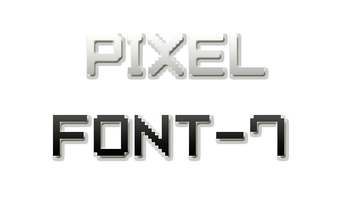 Imagen 0 para Pixel Font-7