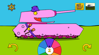 Image 0 for Tanktoon RanZar Coloring