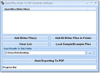Imagen 0 para OpenOffice Writer To PDF …