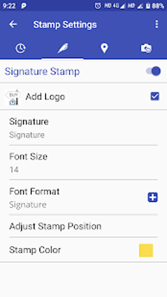 Image 0 for PhotoStamp Camera Free