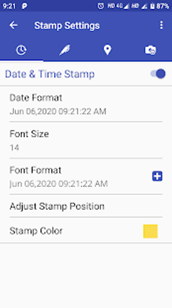 Image 3 for PhotoStamp Camera Free