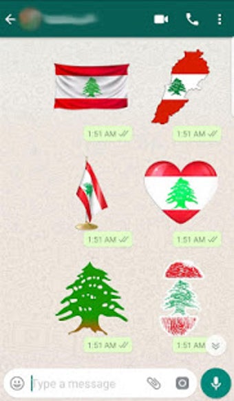 Imagen 0 para Lebanese & Pround (Sticke…