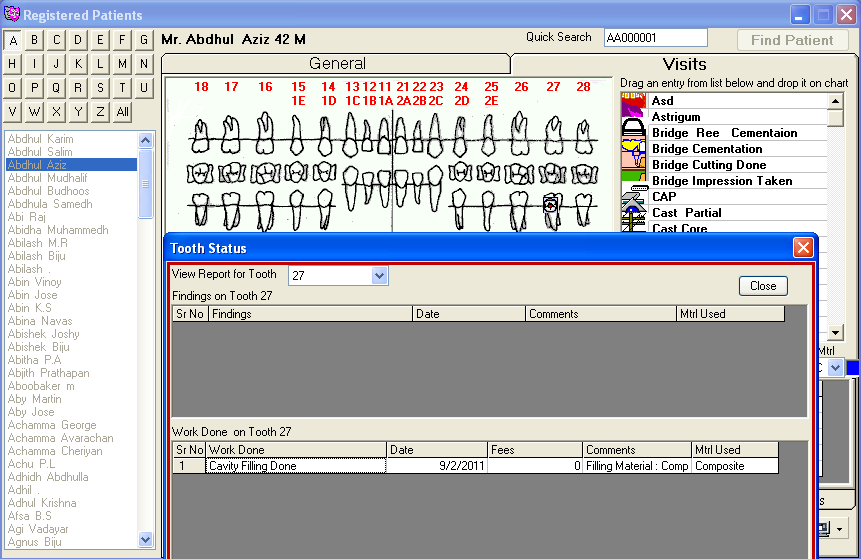 Image 0 for SaralDent Dental software