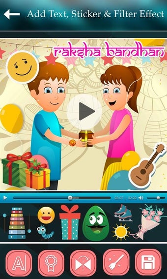 Imagen 2 para Rakshabandhan Video Maker…
