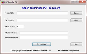 Image 0 for PDF Bundle