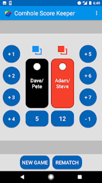 Image 1 for Cornhole Score Keeper