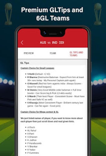 Imagen 1 para Cricket Team Prediction &…